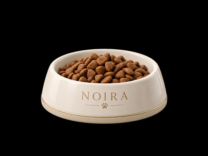 Миска NOIRA с кормом